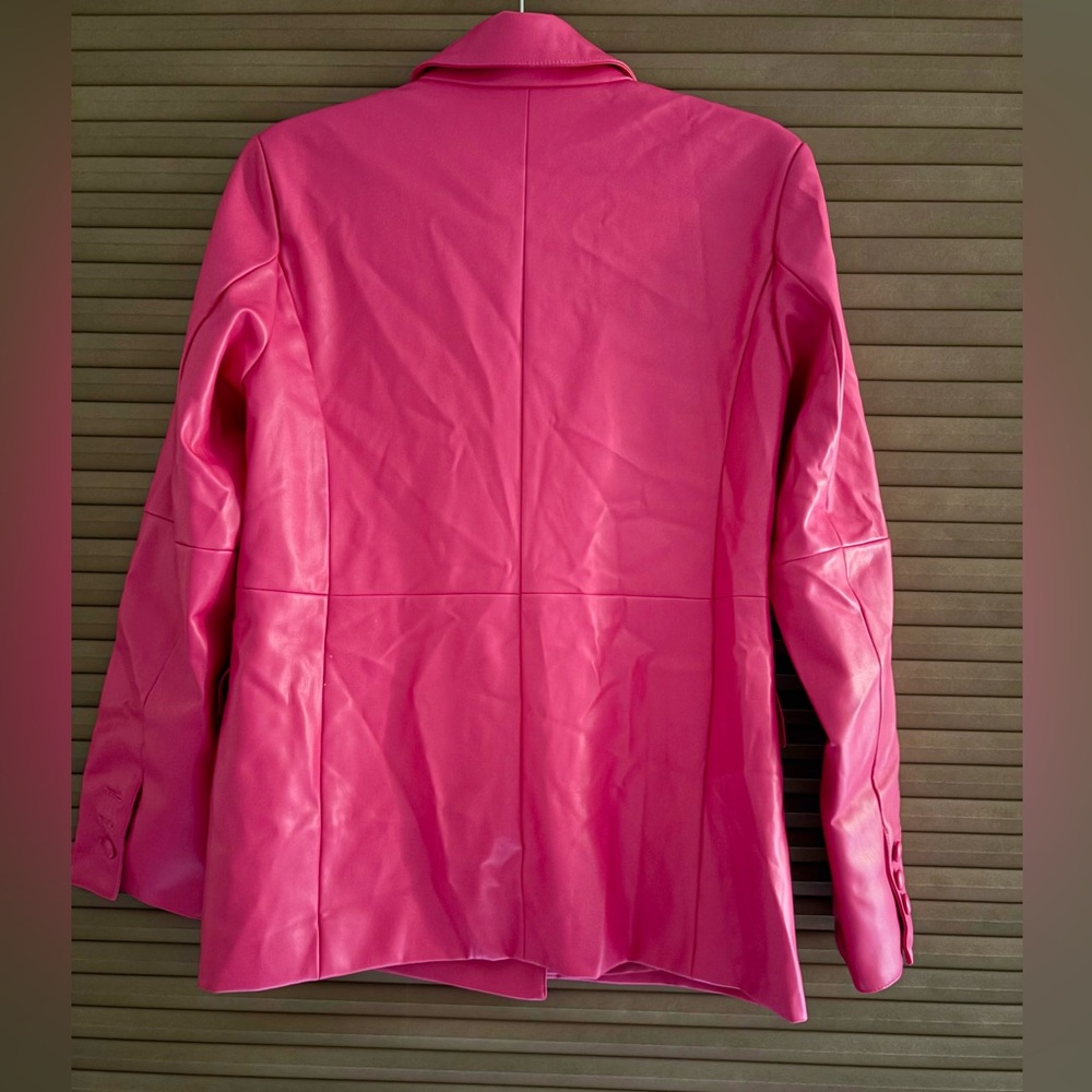Piombo Bold Pink Double-Breasted Blazer - Picture 2 of 5